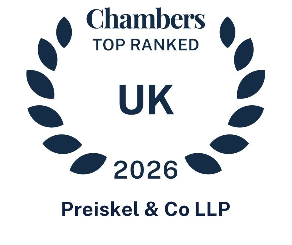 Chambers Top Ranked UK 2026