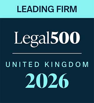 Legal 500 UK Leading Firm 2026
